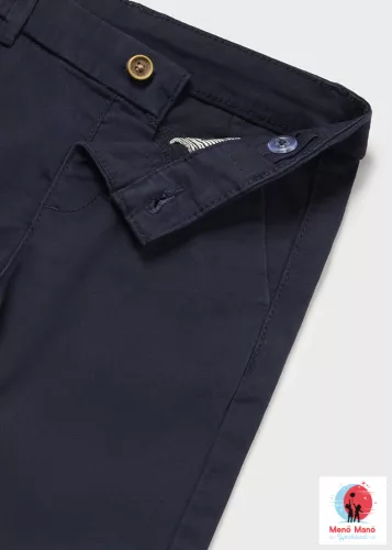 Mayoral alkalmi slim fit nadrág Navy 