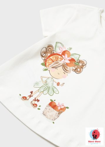 Mayoral kislányos póló Natural 