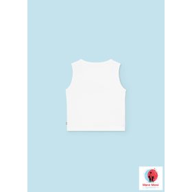 Mayoral ujjatlan szörfős póló White