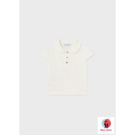 Mayoral galléros lány póló Natural 