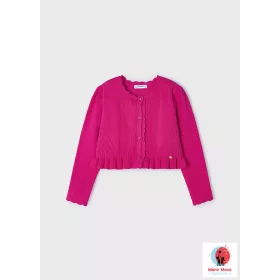 3354/27 kardigán Fuchsia