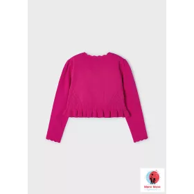 3354/27 kardigán Fuchsia