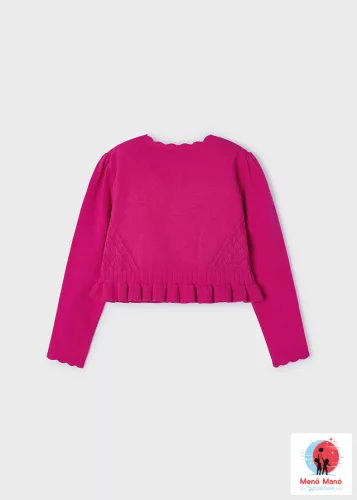 3354/27 kardigán Fuchsia