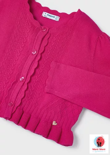 3354/27 kardigán Fuchsia