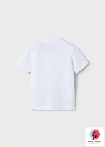 Mayoral rövid ujjú galléros póló White