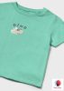 Mayoral zöld póló dínó mintával Lake