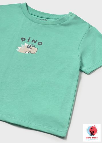 Mayoral zöld póló dínó mintával Lake