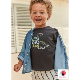 Mayoral dínós póló Charcoal