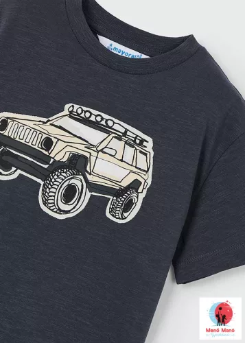 Mayoral autós póló Asphalt