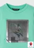 Mayoral 3D mintájú póló Aquamarine