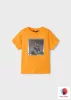 Mayoral 3D mintájú póló Orange