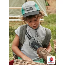 Mayoral övtáska mintás fiú póló Grey