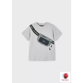 Mayoral övtáska mintás fiú póló Grey