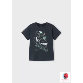 Mayoral foszforeszkáló póló Asphalt