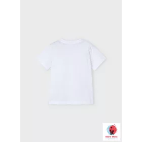 Mayoral fotós póló White