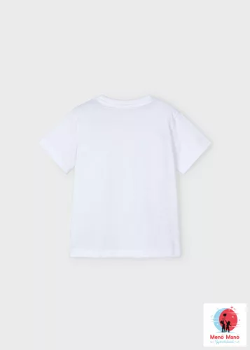 Mayoral fotós póló White