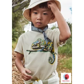 Mayoral kaméleon mintás póló Crystal