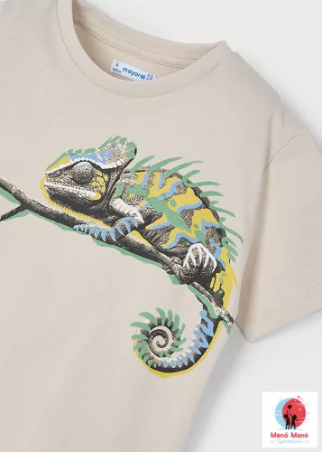 Mayoral kaméleon mintás póló Crystal