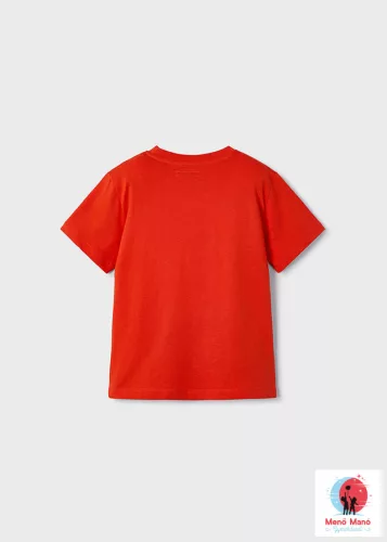 Mayoral póló barkasz mintával Red