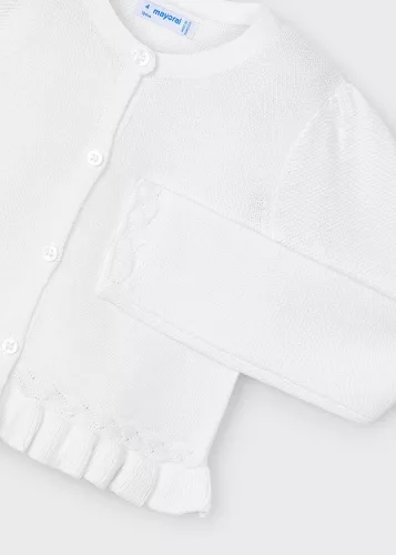 3374/84 kardigán White