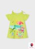 Mayoral tengerparti mintás pamut ruha Citrus