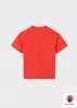 Mayoral modern mintás fiú póló Tangerine