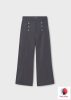 Mayoral bő szárú gombos nadrág lányoknak Coal