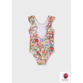 Mayoral trópusi mintás fürdőruha Pumpkin