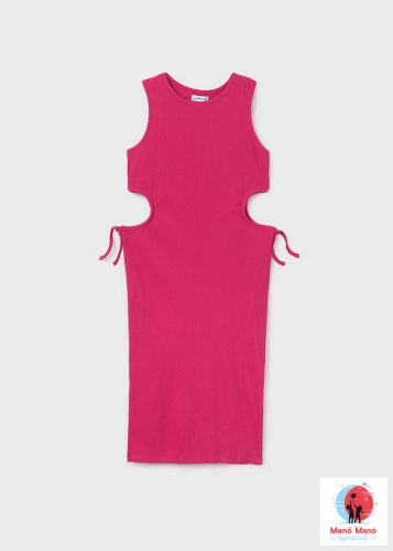 Mayoral pamut oldalt kivágott ruha Hibiscus