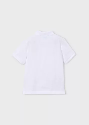 Mayoral fiú galléros póló – Blanco