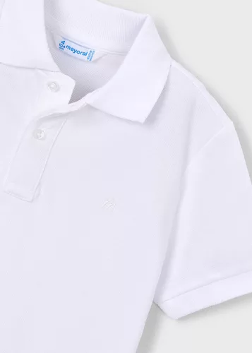 Mayoral fiú galléros póló – Blanco