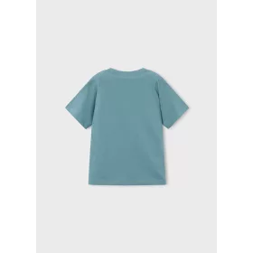   Mayoral fiú rövid ujjú basic póló – „M” mintás • Alga