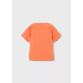   Mayoral fiú rövid ujjú basic póló – „M” mintás • Naranja