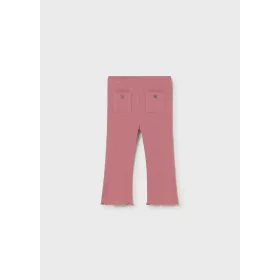   Mayoral púderrózsaszín bordázott, bővülő szárú baba leggings