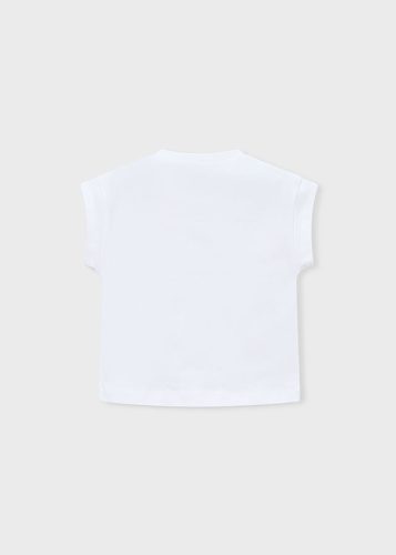 Mayoral lány mintás póló – Blanco
