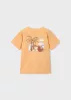 Mayoral fiú póló szett 2 db – surf és „Good vibes” mintával (barack)