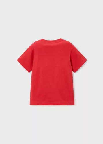 Mayoral robot mintás fiú póló – piros (tomate)