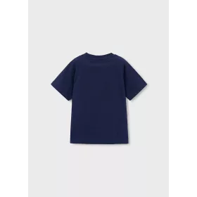 Mayoral robot mintás fiú póló – sötétkék (marino)