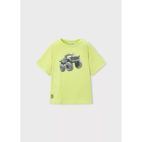 Mayoral citromsárga monster truck mintás fiú póló