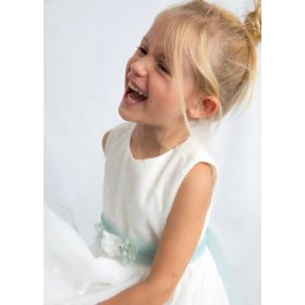 Mayoral elegáns tüll kislány ruha – hímzett, alkalmi