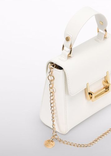 Abel & Lula elegáns alkalmi kislány táska – törtfehér (nata)