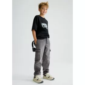 Mayoral szürke fiú Jogger Fit cargo farmernadrág – Jogger Fit, cargo farmer modell