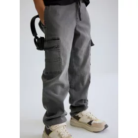 Mayoral szürke fiú Jogger Fit cargo farmernadrág – Jogger Fit, cargo farmer modell