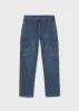Mayoral sötétkék fiú Jogger Fit cargo farmernadrág – Jogger Fit, cargo farmer modell