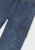 Mayoral sötétkék fiú Jogger Fit cargo farmernadrág – Jogger Fit, cargo farmer modell