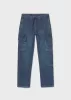 Mayoral sötétkék fiú Jogger Fit cargo farmernadrág – Jogger Fit, cargo farmer modell