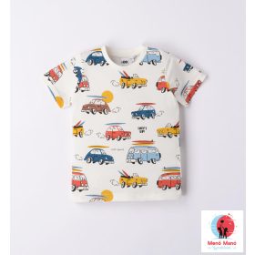 4.6674/6VAB póló Cream-blue