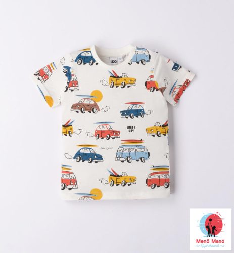 4.6674/6VAB póló Cream-blue