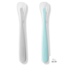 Skip Hop Easy-Feed Soft Kanál 2db Szürke/kék