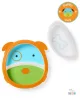 Skip Hop Zoo csúszásgátlós tányér szett Kutya 